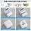 Mini Sticker Printer Bluetooth Thermal with 10 Rolls Papers and Stickers for Picture, Receipt, Notes, Black 7