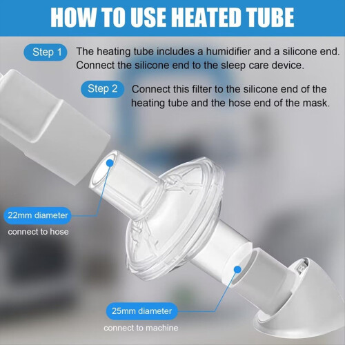 10er-Packung Universal-CPAP-Filter für Geräte, einzeln verpackte Luftfilter, CPAP-Zubehör 1