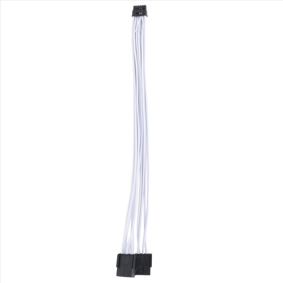 12Vhpwr Pci-E 5.0 Extension Cable 16 Pin To 3X8pin(6+2) Sleeved 16Awg Compatible For 3090Ti &Rtx 4080(B) 4853965527077
