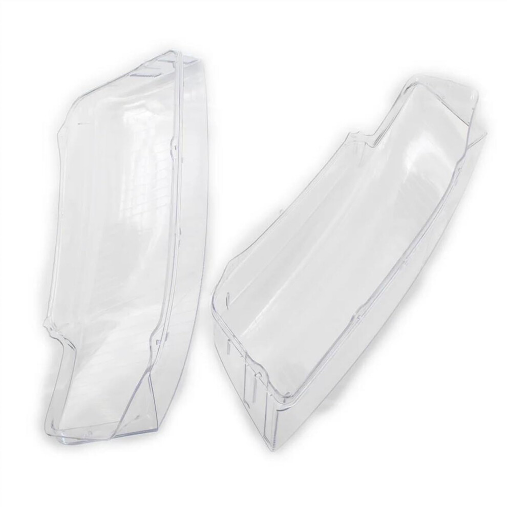 Front Headlights 20022005 8E0941030ad Glass Lens Cover Transparent Pair 9067246038106