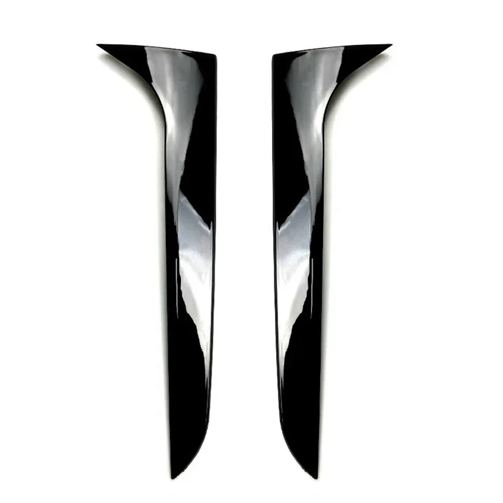 Car Rear Window Side Spoiler Wing For A4 B8 Allroad 2009-2016 Accessories Gloss Black 4851469149276