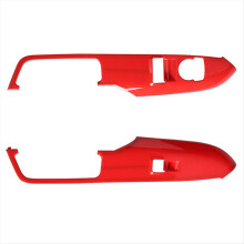 Car Window Lift Control Panel Cover Trim for 2015-2018 Door Switch Button Accessories B