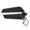 Motorcycle Rearview Mirror with Light Parts Adjustable Spoiler Reverse Modified 3