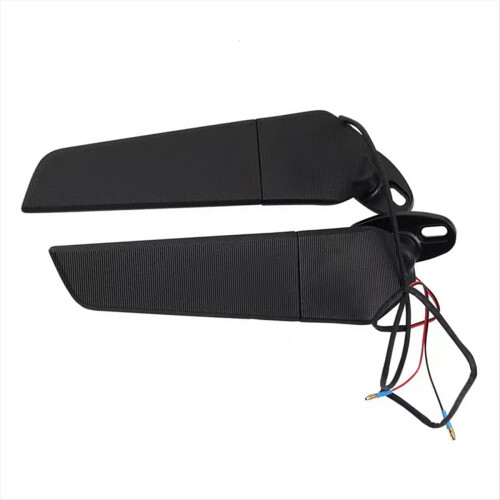 Motorcycle Rearview Mirror with Light Parts Adjustable Spoiler Reverse Modified 2