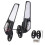 Motorcycle Rearview Mirror with Light Parts Adjustable Spoiler Reverse Modified 8