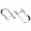 1 Pair Front Tow Hooks for 1500 2007-2019 84072462 5