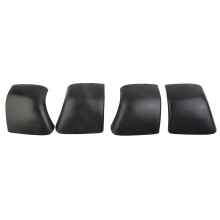 4Pcs Roof Rack Cover Cap Rail End Shell Assembly for Model Y 2021-2022 Covers Exterior Car Accessories