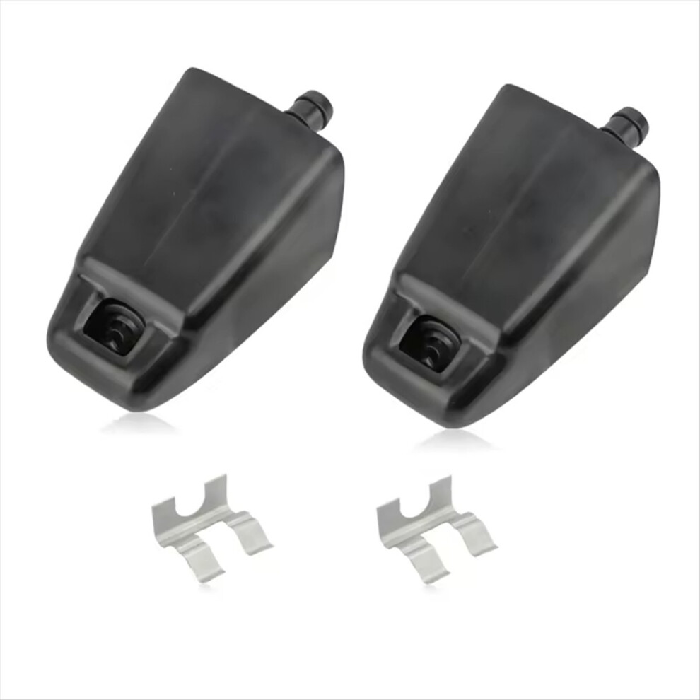 Car Front Headlight Headlamp Washer Nozzle Water Sprayer Jet Actuator With Clips For 100 Lc100 Istovo