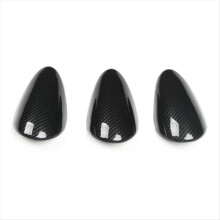 Car Center Console Air Vent Trim Carbon Fiber Pattern Instrument Panel Cover for 370Z 2008-2019