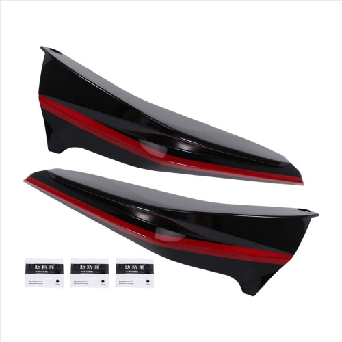 For 2022-2023 Car Front Bumper Side Corner Spoiler Splitter Guard Decor
