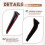 For 2022-2023 Car Front Bumper Side Corner Spoiler Splitter Guard Decor 6