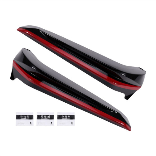 For 2022-2023 Car Front Bumper Side Corner Spoiler Splitter Guard Decor 2
