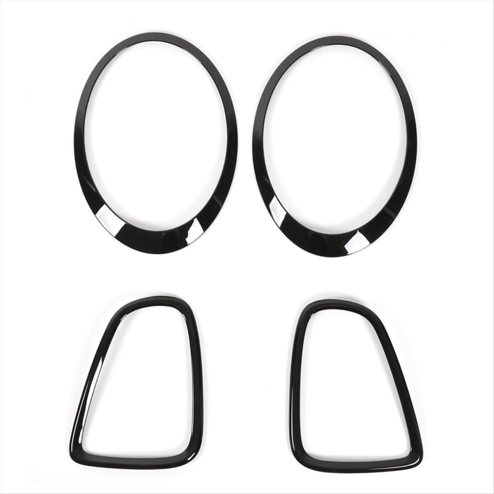 Car Head Tail Cover Trims Frame Bezel Ring For Mini R56 R57 R58 R59 S Jcw 2007Â2015 Auto Parts Light 4851469170508
