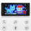 Leather Case Style Led Car Sign Flexible Small Screen Expression with Battery Portable Display 6
