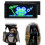 Leather Case Style Led Car Sign Flexible Small Screen Expression with Battery Portable Display 7