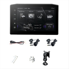 Motorcycle 6.25inch Removable Navigation Screen Wireless Carplay Android Auto Display Waterproof with DVR