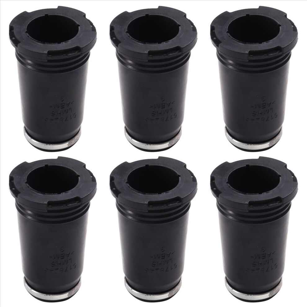 6Pcs 517-8243 For Cate312/313D2gc E320 E323 E326 E330 E336gc Efi 3054C C4.4 C6.6 C7.1 Engine Injector Sleeve 4851469178474