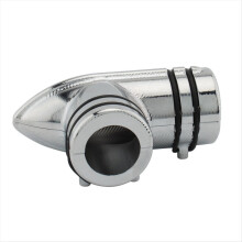 Motorcycle Tank Bottom Decorative Cover Cap for Davison FLTR Road FLHX Street FLHT Glide Silver