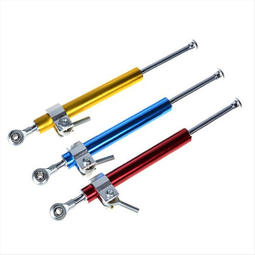 330MM Universal Motorcycle Steering Damper Stabilizer Damper-Steering Direction Safety Control Gold 2