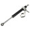 330MM Universal Motorcycle Steering Damper Stabilizer Damper-Steering Direction Safety Control Black 8