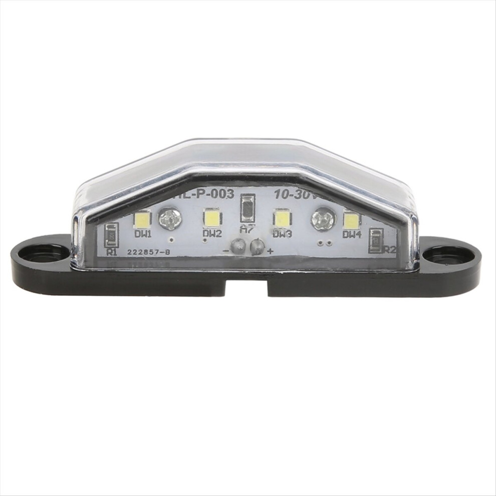4ÂLed License Plate 10Â30V Ip67 Waterproof Lamp For Trailer Rv Van Truck Light 4851469198380
