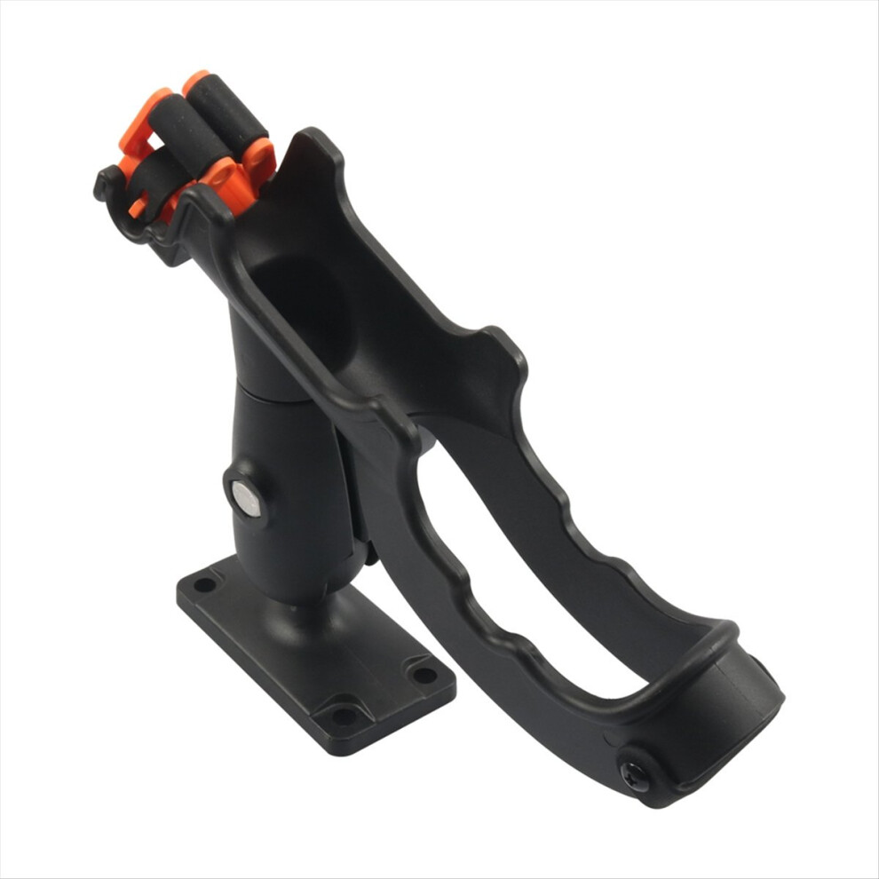 Boat Fishing Frame Rectangular Base Kayak Accessories Rod Stand Rotate Adjustable 4851469105692