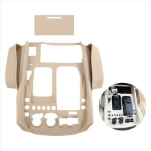 Car Interior Rubber Storage Box Organizer for 570 LX570 Accessories 2016-2021 Beige