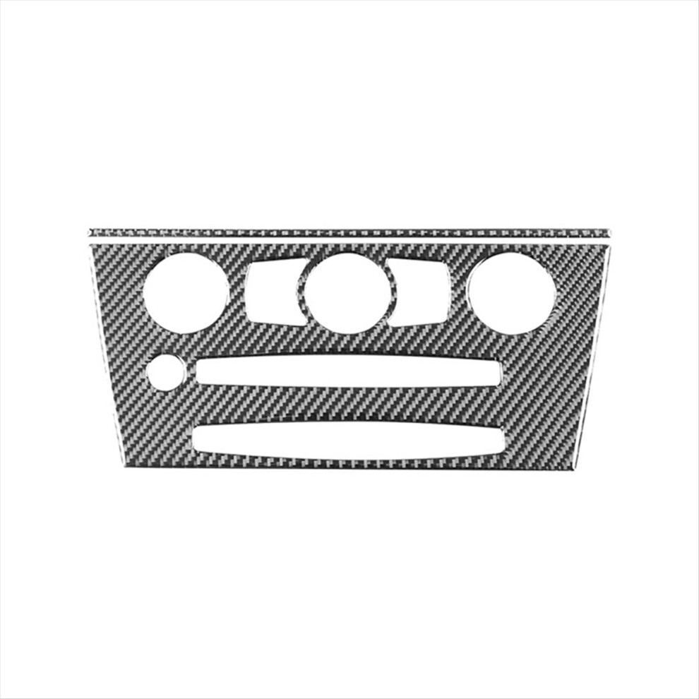 Carbon Fiber Center Console Cd Air Vent Button Frame Cover Trim For 6 Series E63 E64 2004-2010 Interior Accessories 4851469112430