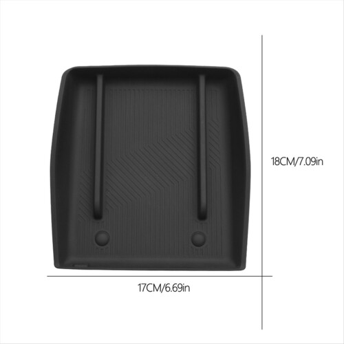 For 2022-2025 11th Wireless Silicone Protective Pad for Central Storage Compartment 2