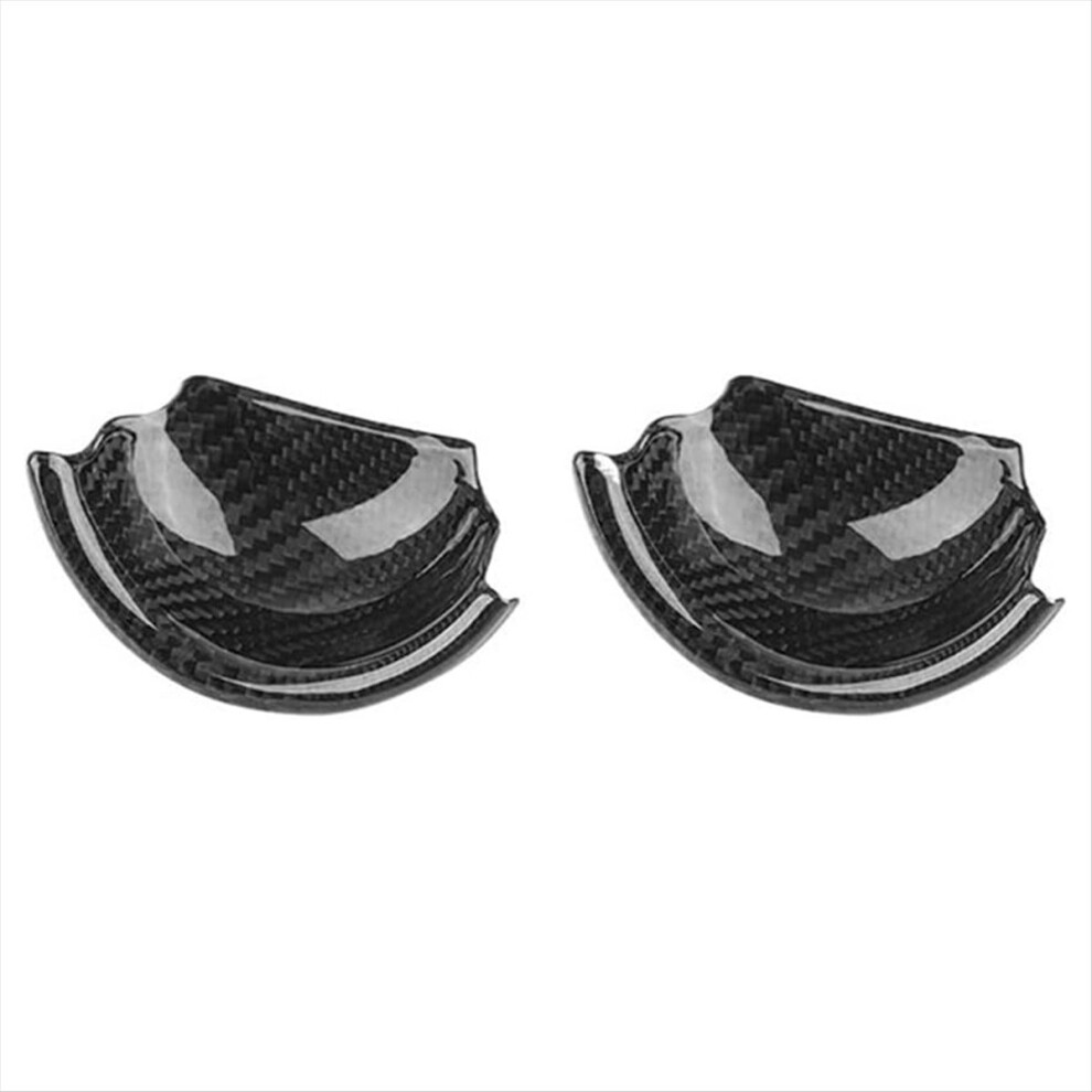 Real Carbon Fiber Car Interior Door Handle Cover Inner Pull Stickers For F56 4851469116773