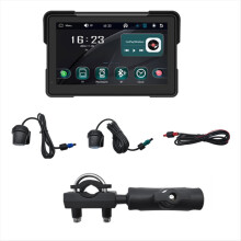 Motorcycle 7 Inch Navigation Screen Waterproof Bluetooth Portable Wireless Carplay Android Auto MP5 Player