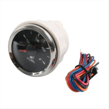 52mm Universal Oil Level Gauge with 1/8 Inch Markings, Stainless Steel Frame, for RV Yacht Modification Accessories