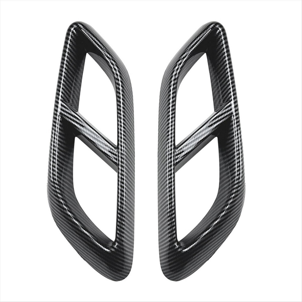 Car Exhaust Pipe Trim Cover Stickers For Cle Coupe C236 2024+ Tail Throat Decor Frame Carbon Fiber 4851180144468