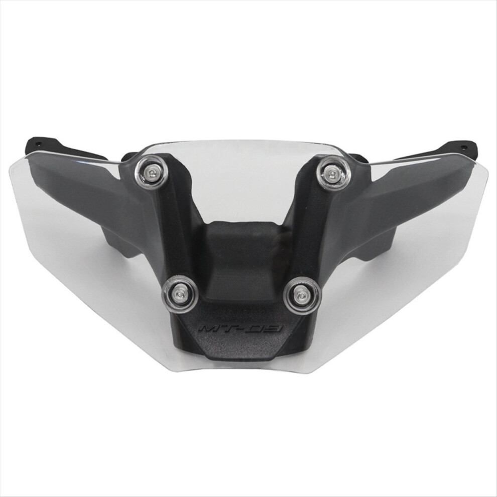 For Mt-09 Sp Mt09 2024 Motorcycle Windscreen Wind Deflector Windshield Bracket Kit Accessories ,Transparent 4851180160437