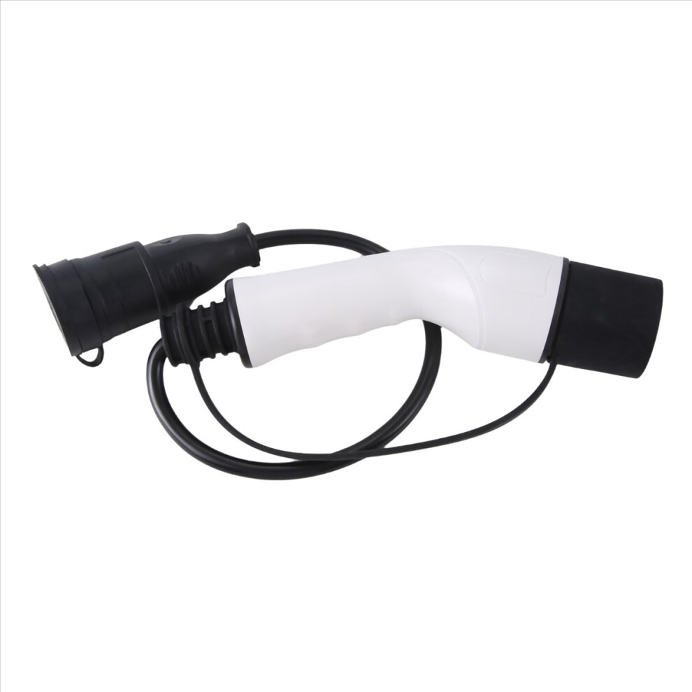Ev Connector 16A Type 2 Male Plug To Schuko Socket Charging Adapter For Station Electric Car,Eu Istovo