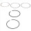Piston Rings Assembly Kits for 120i 320i E82 E83 E85 E87 E88 E46 E90 E91 E92 E93 11257541469 11257556435 1