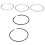 Piston Rings Assembly Kits for 120i 320i E82 E83 E85 E87 E88 E46 E90 E91 E92 E93 11257541469 11257556435 8