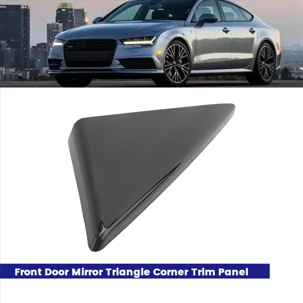 Istovo Left Front Door Mirror Corner Trim Cover 4G8837637a For A7 Rs7 Sportback 2011-2017 Rearview Triangle Panel