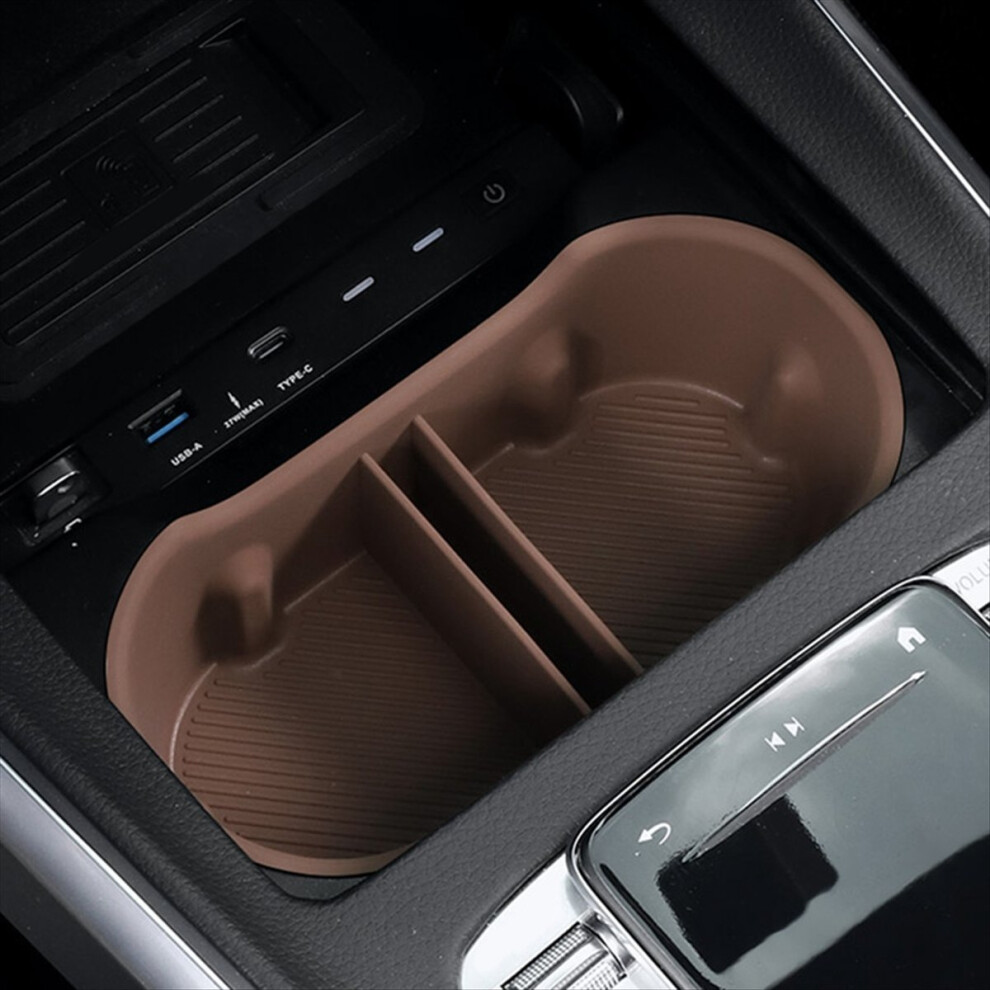 Istovo Car Center Console Water Cup Holder For A/Bglb/Eqa/Eqb/Gla//Cla-Class 2019-2024+ Insert Drink B