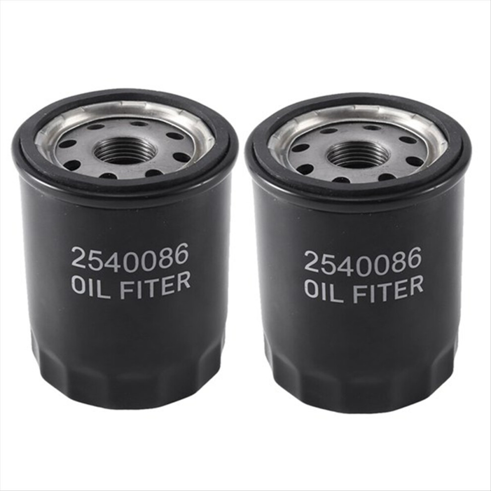 2PCS 2540086 Oil Filter for Sportsman RZR Ranger General Turbo Crew XP ATV 2540006, 2540122