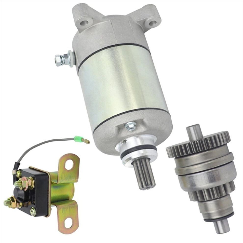 Motor With Solenoid Relay&Drive Kit For Sportsman 335 400 500 1996-2002 3084981 3090188 18645 4851469145681
