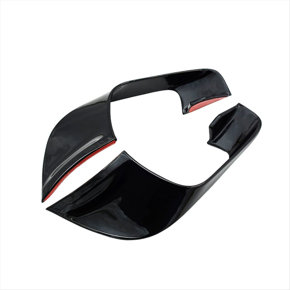 Fixed Wind Wing Motorcycle Aerodynamic Fairing For R7 Yzf Yzfr7 2021 2022 2023 Bright Black 4851180178333