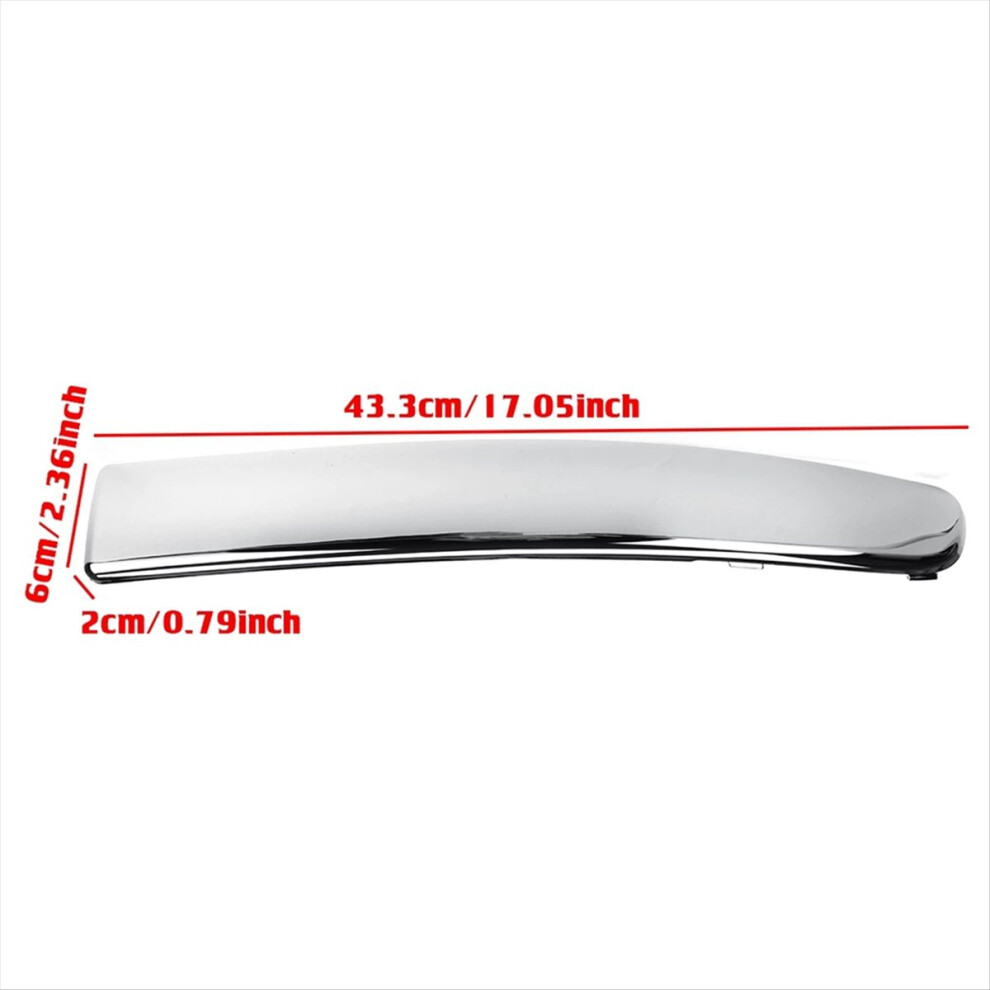 For 2007-2015 Right Side Front Lower Bumper Chrome Molding Trim 735455056 Istovo