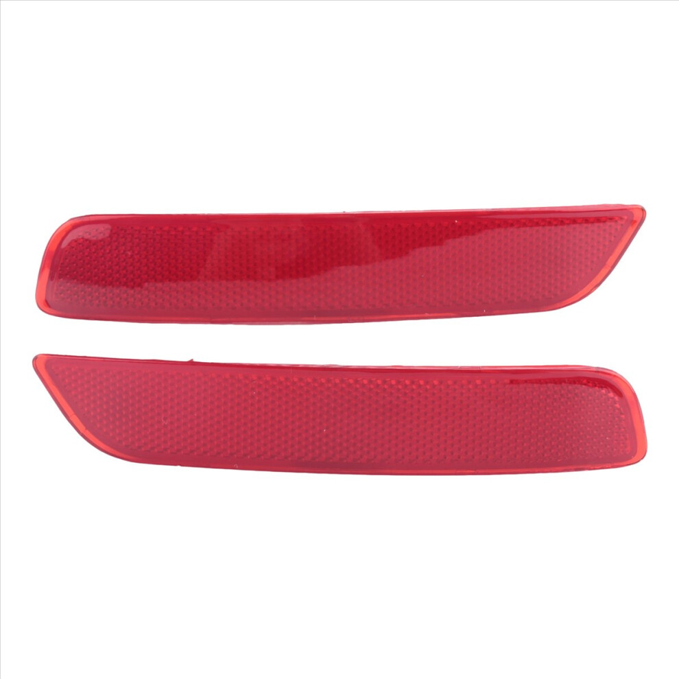 1Pair Car Rear Bumper Reflector Trim 63147847591 63147847592 For X5 F15 2012-2016 Side Warning Lamp Plate Light 4851180174298