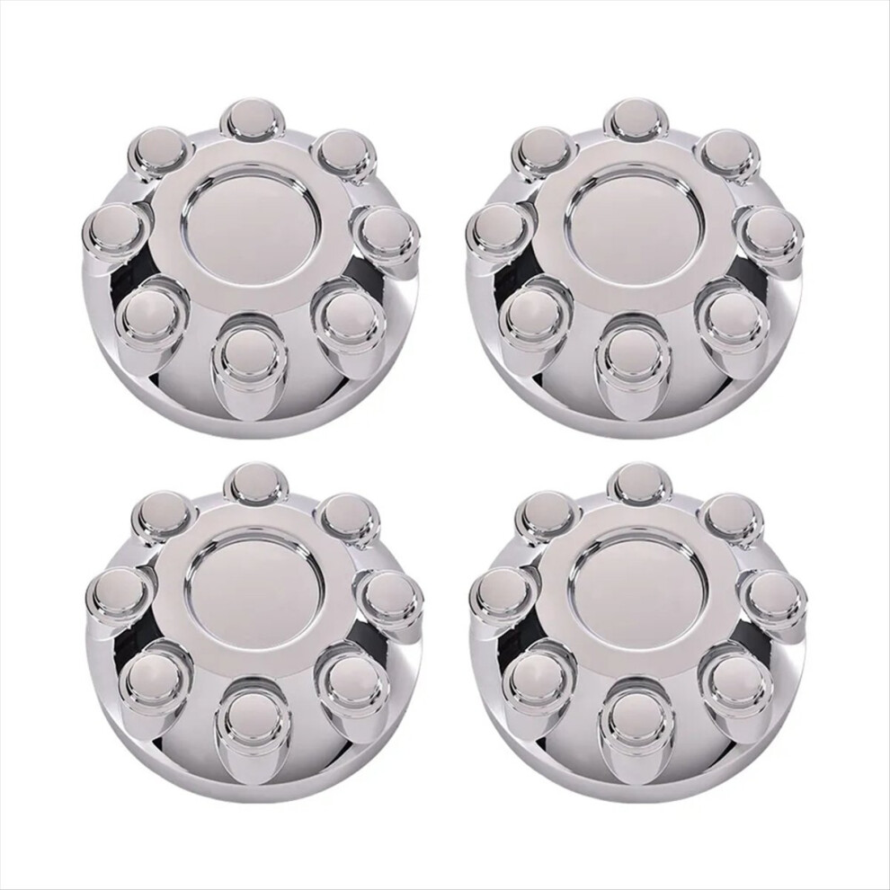 4Pcs 17Inch Wheel Hub Center Caps Chrome 8 Lug 52121450Ab,52121450Ad For Ram 2500 3500 2003-2013 4851180166514