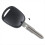 2Pcs Car 2-Button Remote Control Key Shell Mechanical for Overbearing 4