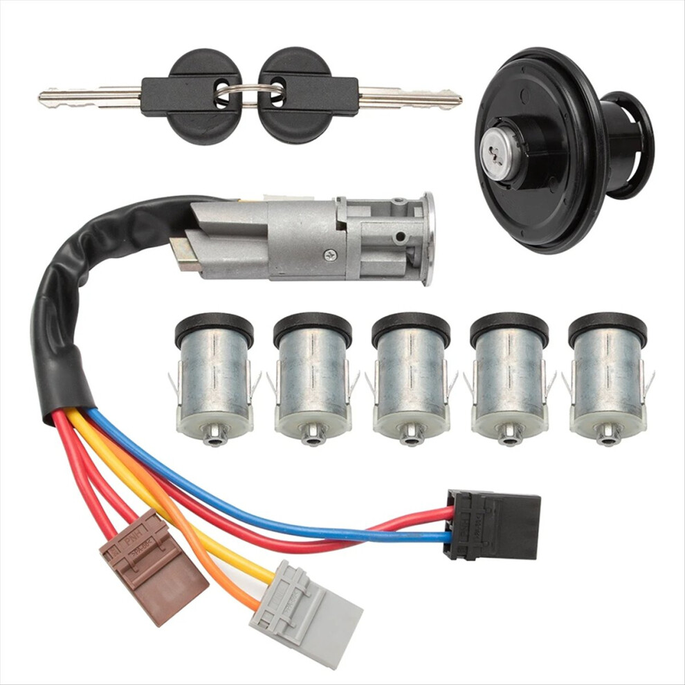 Lock Set Ignition Switch Kit 4162F4 4162L9 4162S1 4162-S1 For Jumpy Expert Scudo Door Barrels 4851180182576
