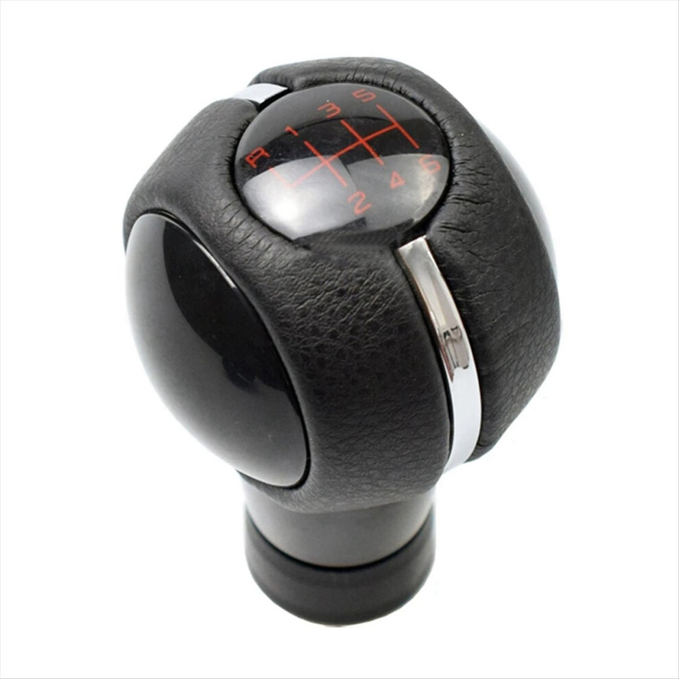 + Gear Shift Knob 6 Speed For F54 F55 F56 F57 F60 Black/Red 4851180190274
