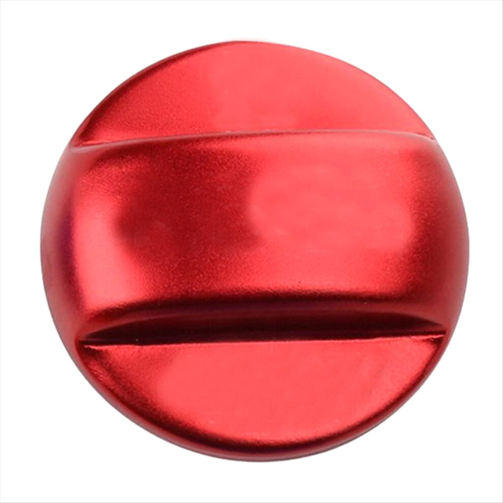 Car Aluminum Alloy Petro Tank Oil Filler Cover Trim For Golf 7 7.5 8 Mk7 Mk8 2015-2023 Cap Red 4851180154184