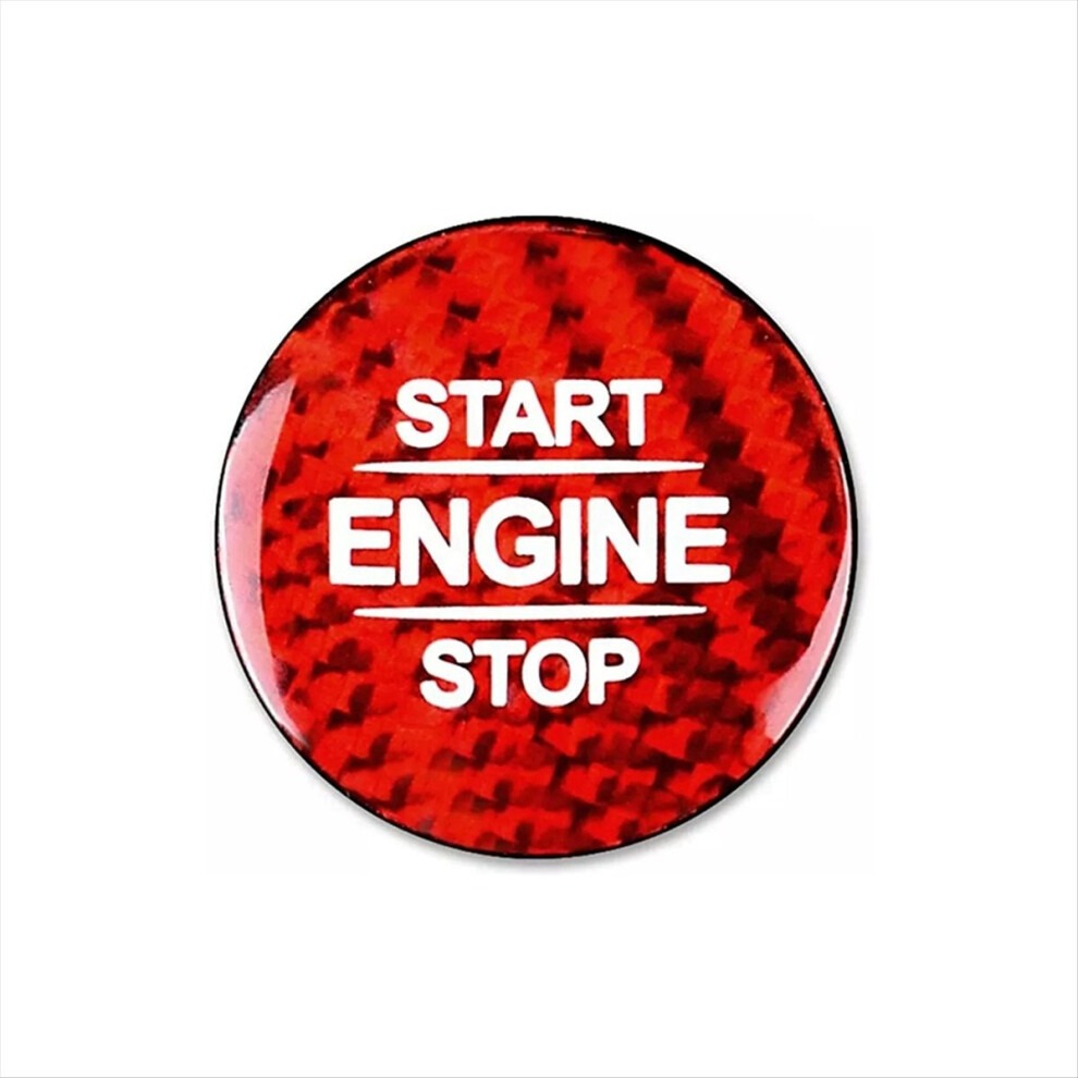 Carbon Fiber Engine Button Sticker For W177 X247 W247 W167 Gls X167 W464 Cla C118 Red 4851180106244